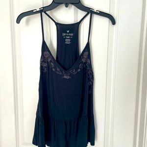 American Eagle Flowy Floral Tank